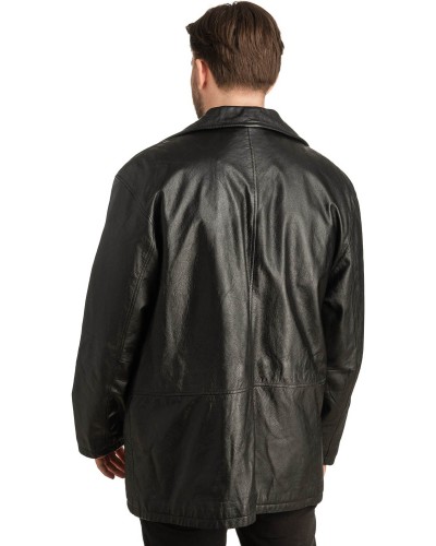 Γνήσιο Ανδρικό Δερμάτινο Μπουφάν - T290