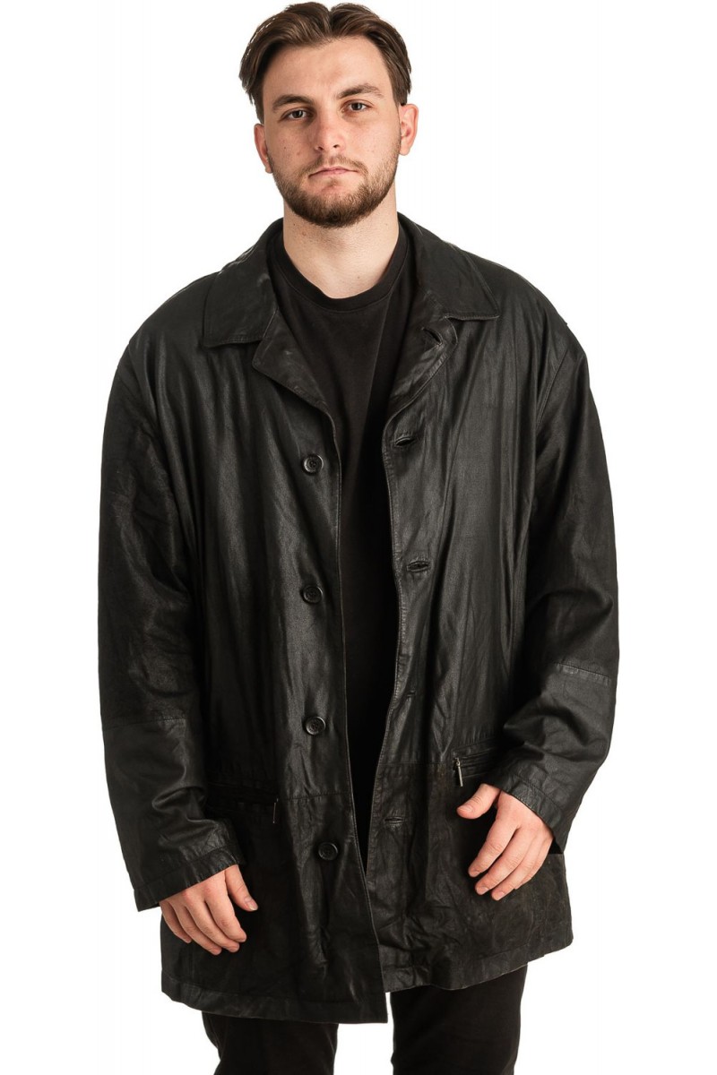 Γνήσιο Ανδρικό Δερμάτινο Μπουφάν - T291