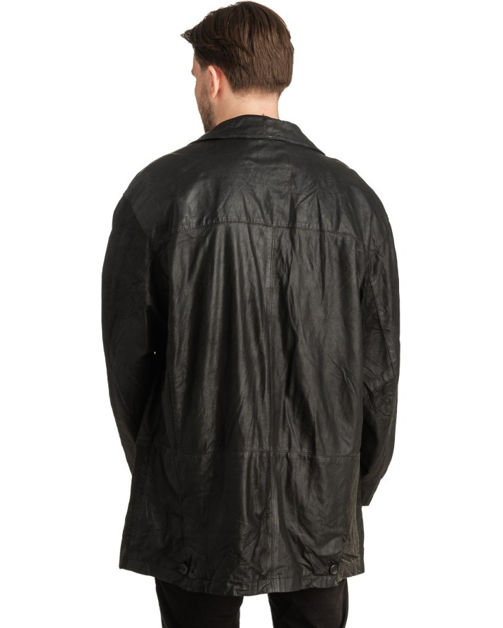 Γνήσιο Ανδρικό Δερμάτινο Μπουφάν - T291