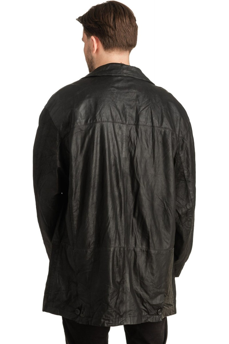 Γνήσιο Ανδρικό Δερμάτινο Μπουφάν - T291