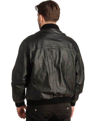 Γνήσιο Ανδρικό Δερμάτινο Μπουφάν - T305