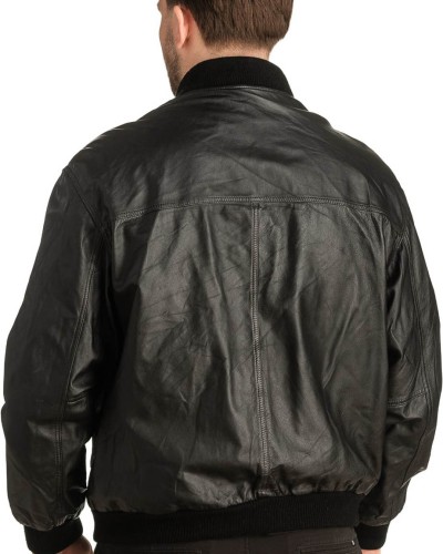 Γνήσιο Ανδρικό Δερμάτινο Μπουφάν - T305