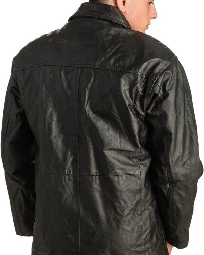 Γνήσιο Ανδρικό Δερμάτινο Μπουφάν - T307