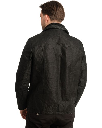 Γνήσιο Ανδρικό Δερμάτινο Μπουφάν - T310