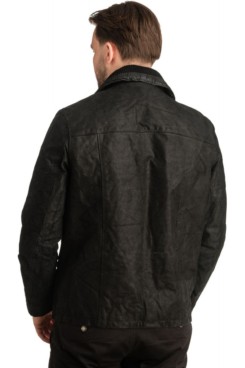 Γνήσιο Ανδρικό Δερμάτινο Μπουφάν - T310