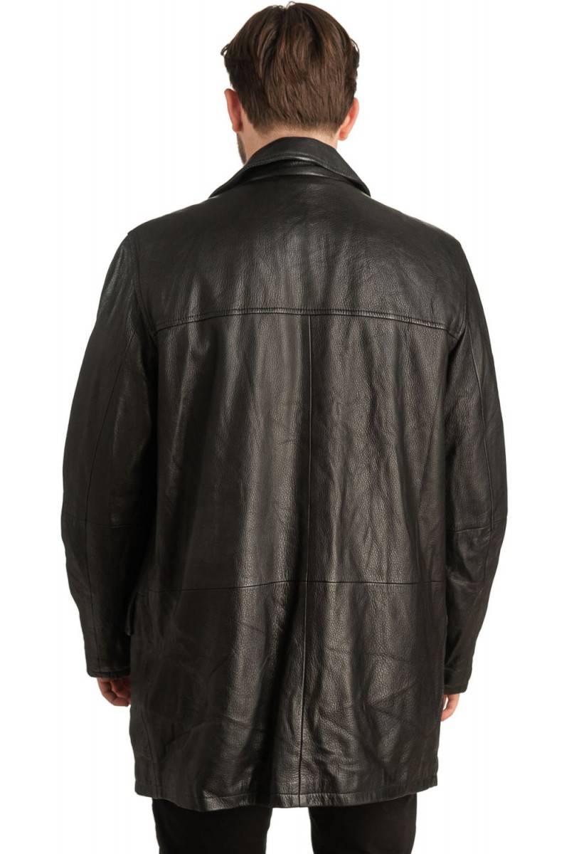 Γνήσιο Ανδρικό Δερμάτινο Μπουφάν - T318