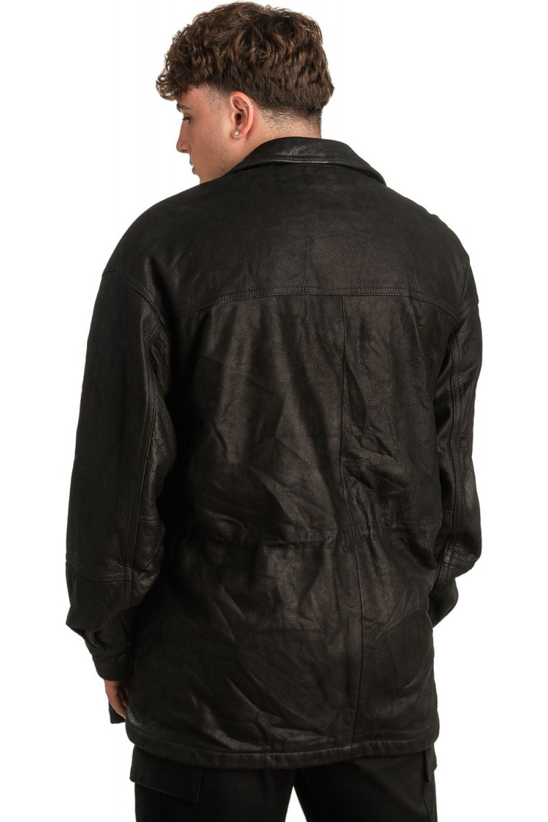 Γνήσιο Ανδρικό Δερμάτινο Μπουφάν - T320