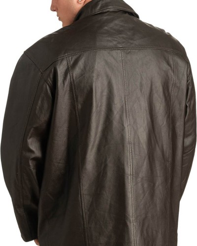 Γνήσιο Ανδρικό Δερμάτινο Μπουφάν - T322