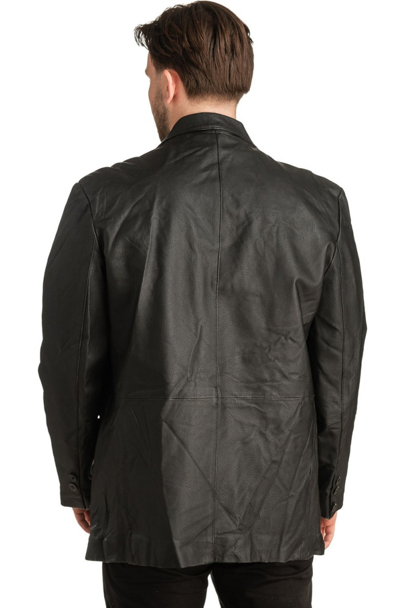 Γνήσιο Ανδρικό Δερμάτινο Σακάκι - T325