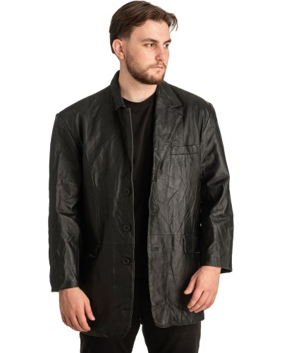 Γνήσιο Ανδρικό Δερμάτινο Σακάκι - T328