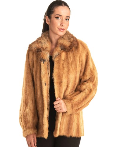 Γνήσια Γυναικεία Φυσική Γούνα - T33