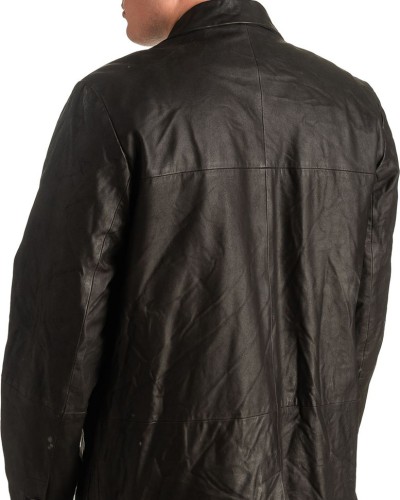 Γνήσιο Ανδρικό Δερμάτινο Σακάκι - T347