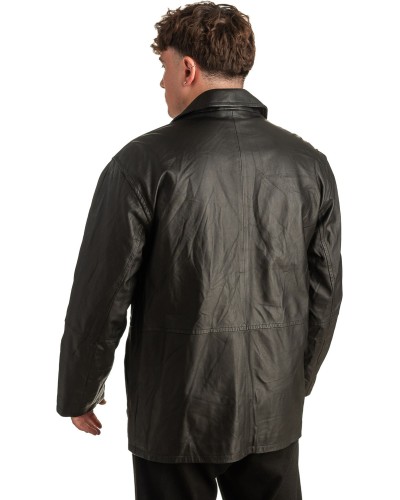 Γνήσιο Ανδρικό Δερμάτινο Σακάκι - T349