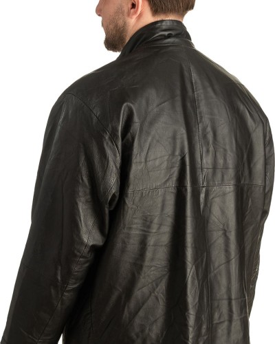 Γνήσιο Ανδρικό Δερμάτινο Μπουφάν - T359