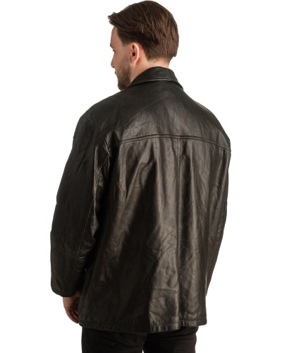 Γνήσιο Ανδρικό Δερμάτινο Μπουφάν - T361