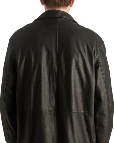 Γνήσιο Ανδρικό Δερμάτινο Μπουφάν - T366