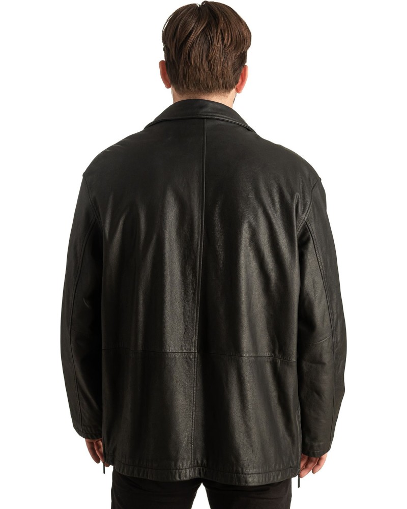 Γνήσιο Ανδρικό Δερμάτινο Μπουφάν - T366