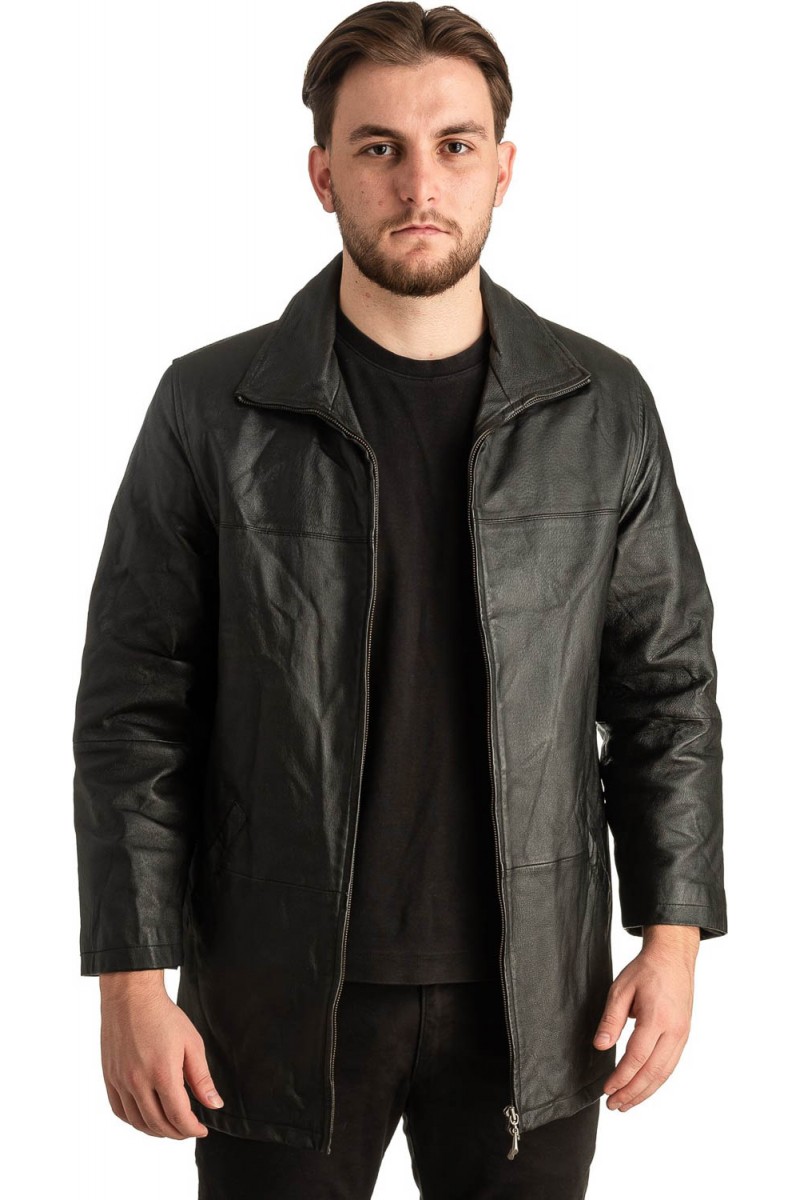 Γνήσιο Ανδρικό Δερμάτινο Μπουφάν - T368