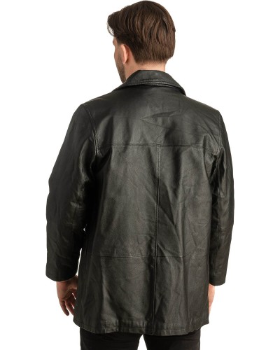 Γνήσιο Ανδρικό Δερμάτινο Μπουφάν - T368