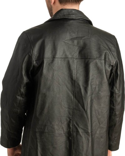Γνήσιο Ανδρικό Δερμάτινο Μπουφάν - T368