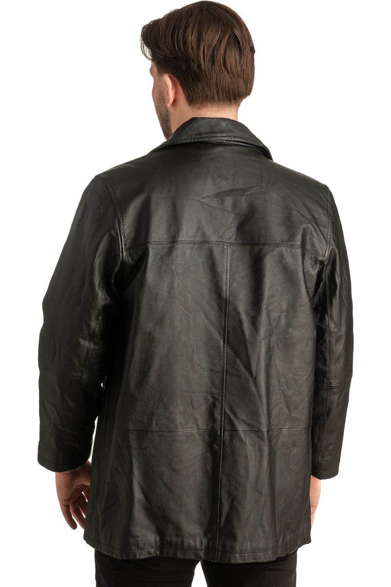 Γνήσιο Ανδρικό Δερμάτινο Μπουφάν - T368