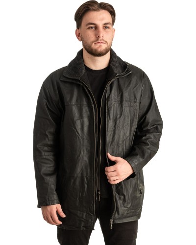 Γνήσιο Ανδρικό Δερμάτινο Μπουφάν - T370