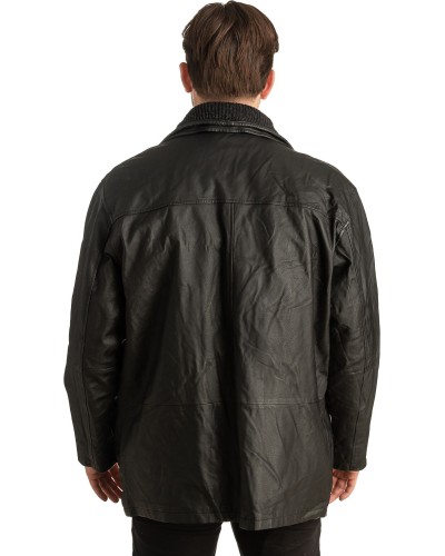 Γνήσιο Ανδρικό Δερμάτινο Μπουφάν - T370