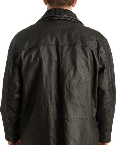 Γνήσιο Ανδρικό Δερμάτινο Μπουφάν - T370