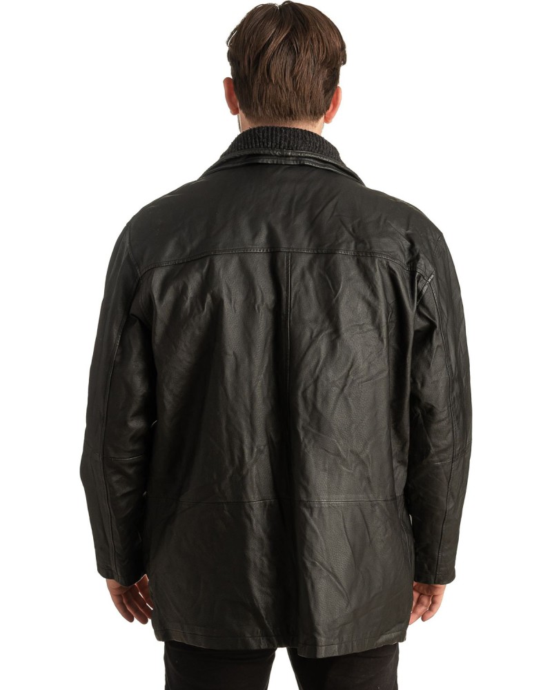 Γνήσιο Ανδρικό Δερμάτινο Μπουφάν - T370