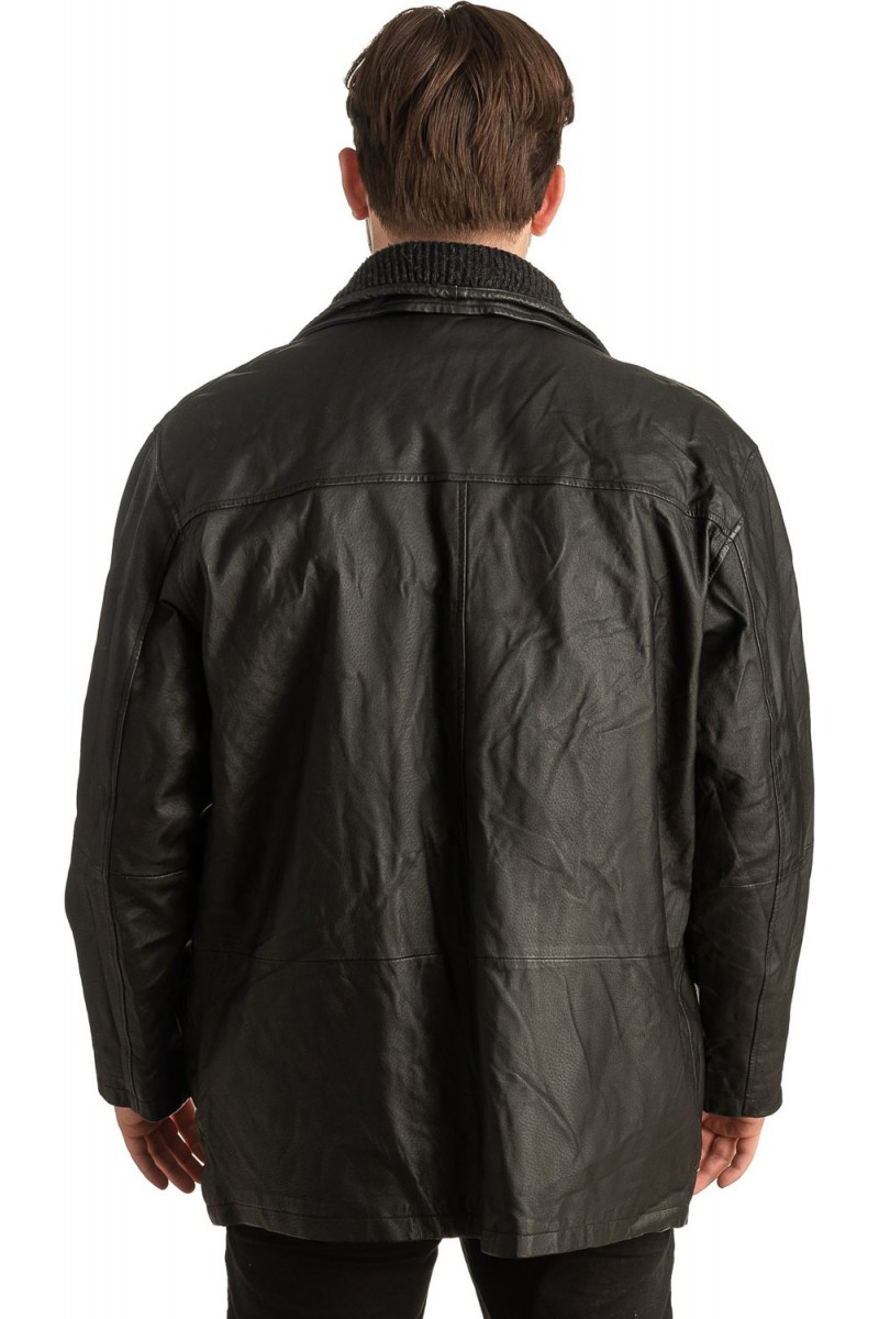 Γνήσιο Ανδρικό Δερμάτινο Μπουφάν - T370