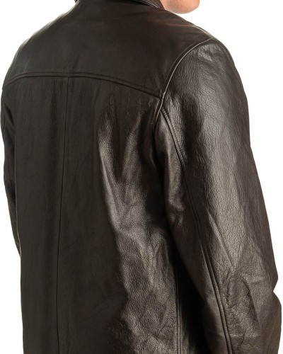 Γνήσιο Ανδρικό Δερμάτινο Μπουφάν - T380