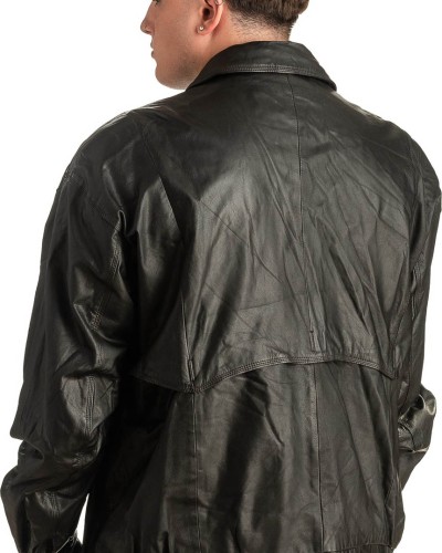 Γνήσιο Ανδρικό Δερμάτινο Μπουφάν - T387