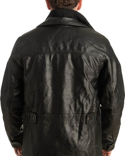 Γνήσιο Ανδρικό Δερμάτινο Μπουφάν - T394