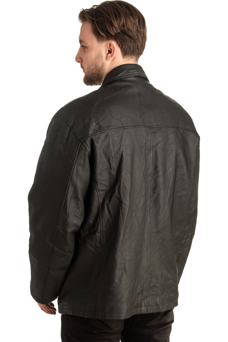 Γνήσιο Ανδρικό Δερμάτινο Μπουφάν - T425
