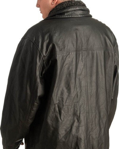 Γνήσιο Ανδρικό Δερμάτινο Μπουφάν - T433