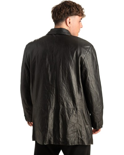 Γνήσιο Ανδρικό Δερμάτινο Σακάκι - T435