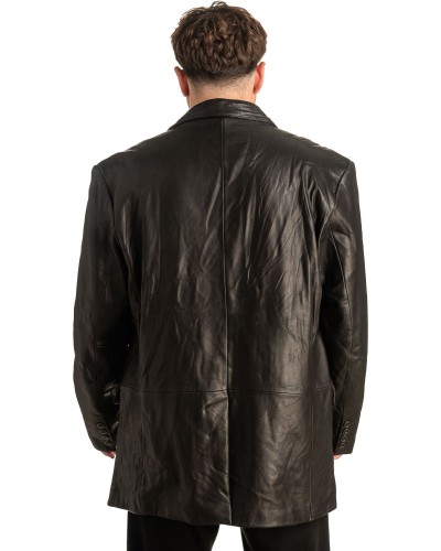 Γνήσιο Ανδρικό Δερμάτινο Σακάκι - T439