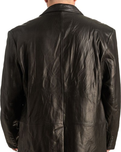 Γνήσιο Ανδρικό Δερμάτινο Σακάκι - T439