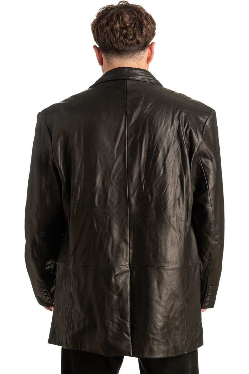 Γνήσιο Ανδρικό Δερμάτινο Σακάκι - T439