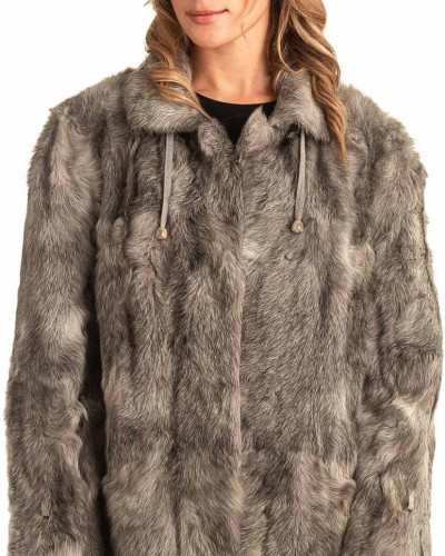 Γνήσια Γυναικεία Φυσική Γούνα - T44