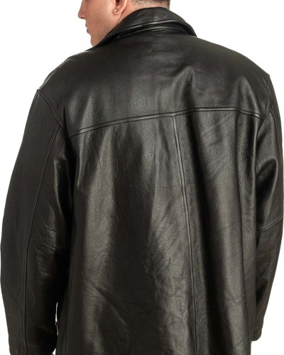 Γνήσιο Ανδρικό Δερμάτινο Μπουφάν - T444