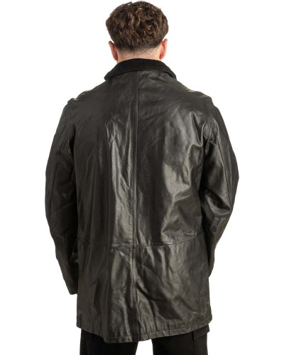 Γνήσιο Ανδρικό Δερμάτινο Μπουφάν - T445