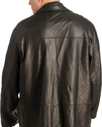 Γνήσιο Ανδρικό Δερμάτινο Μπουφάν - T448