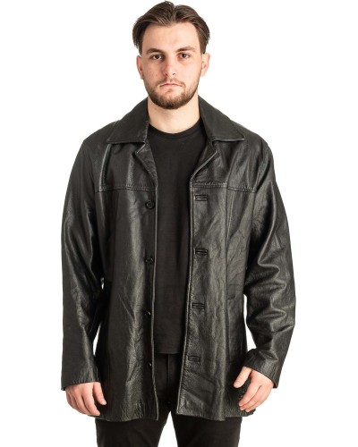 Γνήσιο Ανδρικό Δερμάτινο Μπουφάν - T451