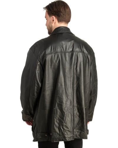 Γνήσιο Ανδρικό Δερμάτινο Μπουφάν - T452