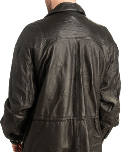 Γνήσιο Ανδρικό Δερμάτινο Μπουφάν - T453