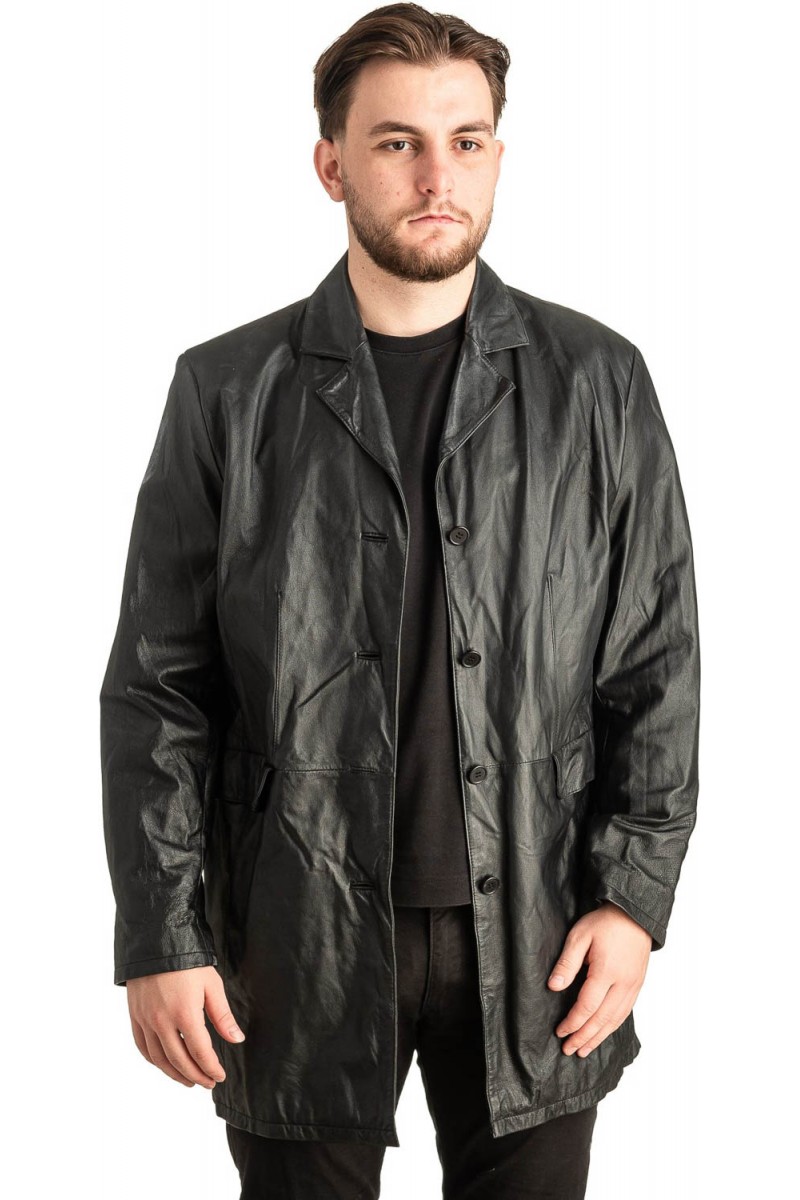 Γνήσιο Ανδρικό Δερμάτινο Σακάκι - T455