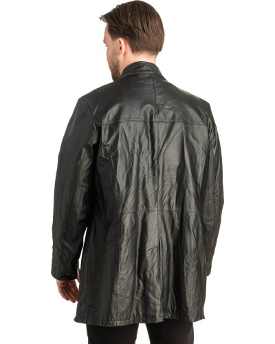 Γνήσιο Ανδρικό Δερμάτινο Σακάκι - T455