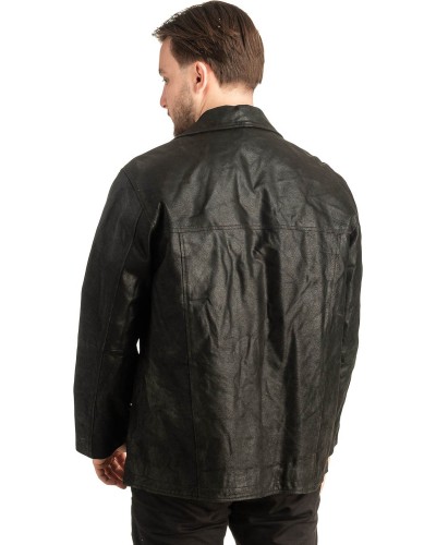 Γνήσιο Ανδρικό Δερμάτινο Μπουφάν - T456
