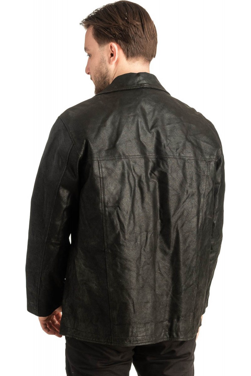 Γνήσιο Ανδρικό Δερμάτινο Μπουφάν - T456